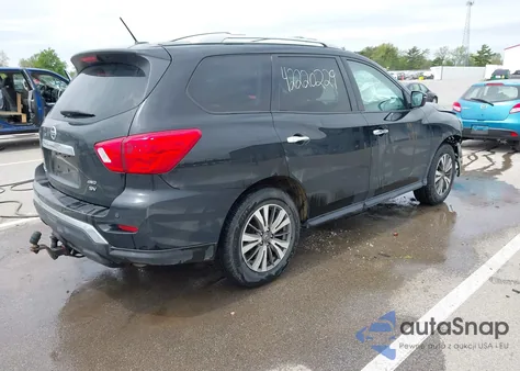 2017 Nissan Pathfinder Sv из США, поврежденный, VIN 5N1DR2MM4HC649189
